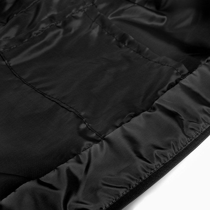 Куртка мужская демисезоная, цвет черный, размер 52