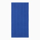 Салфетка махровая универсальная 30х60 см, синий, 280 г/м2, хл 100% - Фото 2