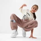 Брюки для девочки MINAKU: CRUSH, цвет тёмно-розовый, рост 152 см 9906742 - фото 11089470