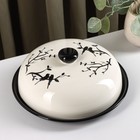 УЦЕНКА Блинница Доляна «Весенний вечер», d=23 см, цвет белый - Фото 2