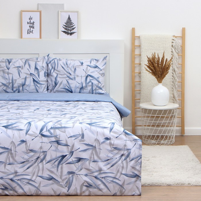 Постельное бельё 2-спальное LoveLife «Тростник», сатин