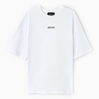 Футболка женская MIST Amour р. S-M, белый - фото 24129434