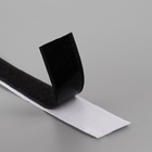 Липучка «Петля», на клеевой основе, 20 мм, 25±1 м, чёрная - Фото 6