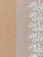 Кружево на сетке, 150 мм, 9±0.5 м, белое - Фото 1