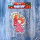 Наклейка на стекло «Ангел со свечой», 9×14 см - Фото 2