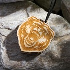 Подвеска деревянная Медведь + аромамасло Апельсин 5 мл, Зип-лок - Фото 3