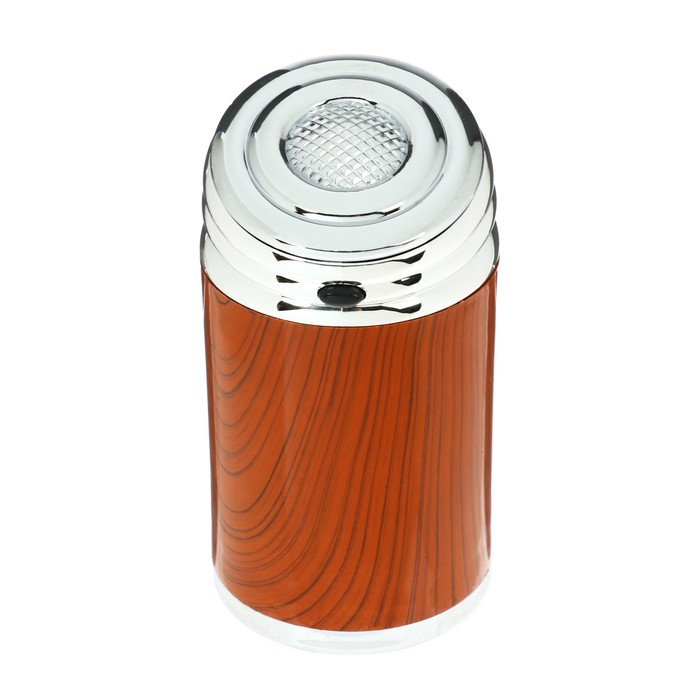 УЦЕНКА Пепельница для авто с подсветкой, коричневый - Фото 1