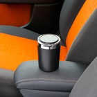 УЦЕНКА Пепельница для авто с подсветкой, коричневый - Фото 5