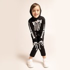 Карнавальный набор «Жуткий скелетик»: комбинезон, перчатки, грим, р. 104–116 см - Фото 9
