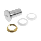 Донный клапан ZEIN B2, 1 1/4", большая кнопка, для раковины, хром - фото 25989306