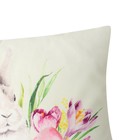 Наволочка декоративная Этель«Пасхальный кролик» 40×40 см, полиэстер, велюр - Фото 2