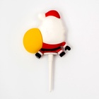 Топпер новогодний для торта «Дед Мороз с мешком», 15 см - Фото 3