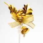 Топпер для торта «Золотой бантик» - Фото 3