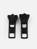 Бегунок для молнии «Трактор», автоматический, №8, прямоугольный, чёрный - Фото 3