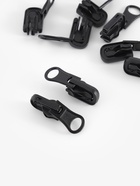 Бегунок автоматический для водонепроницаемой молнии «Спираль», реверсивный, №7, 10 шт., чёрный - Фото 1