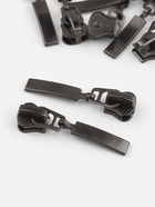 Бегунок для молнии «Трактор», автоматический, №5, цвет чёрный никель - Фото 2