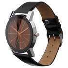 Часы наручные женские, d-4 см, черные - Фото 4