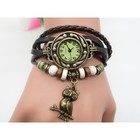 Часы наручные женские "Сова", дискретный ход, d-2.5 см - Фото 1