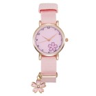 Часы наручные женские "Цветочек", розовые - фото 11075790