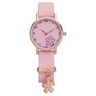Часы наручные женские "Цветочек", розовые - Фото 2