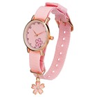 Часы наручные женские "Цветочек", розовые - Фото 3