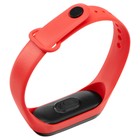 Часы наручные электронные, пластик, ремешок силикон, красные - Фото 3