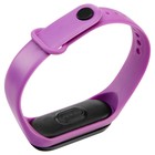 Часы наручные электронные, пластик, ремешок силикон, фиолетовые - Фото 3