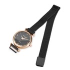 Женский подарочный набор Rinnady 5 в 1: наручные часы и 4 браслета, чёрный - Фото 4