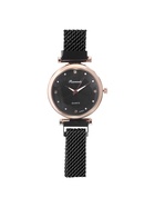 Женский подарочный набор Rinnady 5 в 1: наручные часы и 4 браслета, чёрный - Фото 6