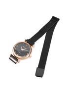 Женский подарочный набор Rinnady 5 в 1: наручные часы и 4 браслета, чёрный - Фото 7