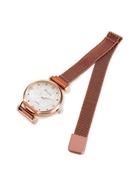 Женский подарочный набор Rinnady 5 в 1: наручные часы и 4 браслета, розовый  (артикул 9747320)  большой выбор товаров оптом и в розницу по низким ценам с доставкой