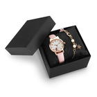 Женский подарочный набор "Кошечка" 2 в 1: наручные часы и браслет - фото 11075820