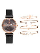 Женский подарочный набор Rinnady 5 в 1: наручные часы и 4 браслета  (артикул 9747329)  большой выбор товаров оптом и в розницу по низким ценам с доставкой