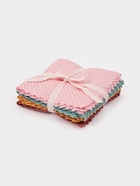 Салфетки для уборки Доляна «Бантик», 5 шт., микрофибра, 30×30 см - Фото 4