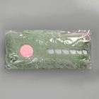 Пенал школьный мягкий "Крокодил", 20х8 см, плюш,зеленый - фото 8598006