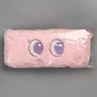 Пенал школьный мягкий "Зайчик", 20х8 см, плюш, розовый - Фото 7