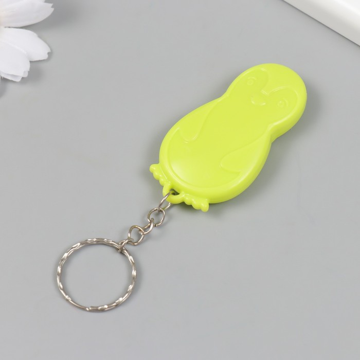 Брелок пластик канцелярский нож "Пингвин" МИКС 3х6 см