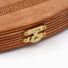 Нарды деревянные резные «Скандинавские», настольная игра, 45×45 см - Фото 9