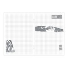 Блокнот 120 х 170 мм, 40 листов "АНИМЕ СИРЕНЕВОЕ", обложка мелованный картон, пленка софт-тач вельвет, дизайнерский блок, блок 65 г/м² - фото 22905358