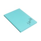 Ежедневник недатированный А5, 80 листов "БЕСКОНЕЧНОСТЬ", твёрдый переплёт 7БЦ, ламинация софт-тач вельвет, тиснение фольгой, блок 65г/м2 - фото 22964065