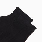 Носки мужские укороченные, цвет черный, р-р 25-27 - Фото 2