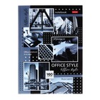 Бизнес-блокнот твердая обложка А4, 160 листов "Office Style", глянцевая ламинация, 5-цветный блок, блок 65 г/м2 - фото 11076094