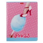 Тетрадь 48 листов клетка "Pink shoes", обложка мелованный картон, выборочный лак, скругленные углы, блок 65 г/м2, 5В МИКС - фото 22888557