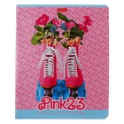 Тетрадь 48 листов клетка "Pink shoes", обложка мелованный картон, выборочный лак, скругленные углы, блок 65 г/м2, 5В МИКС - фото 7714932