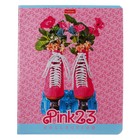 Тетрадь 48 листов клетка "Pink shoes", обложка мелованный картон, выборочный лак, скругленные углы, блок 65 г/м2, 5В МИКС - фото 23249571