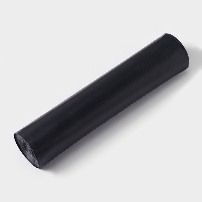 Мешки для мусора Доляна Extra Strong, 120 л, 70×110 см, 80 мкм, ПВД, 10 шт в рулоне, цвет чёрный