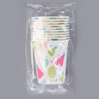 Стакан одноразовый бумажный "Happy Birthday", колпаки", 250мл (комплект 10 шт) - фото 24458352 Стакан одноразовый бумажный "Happy Birthday", колпаки", 250мл (комплект 10 шт) - фото 24458352