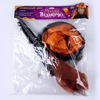 Карнавальный набор «Милая ведьма»: шляпа и метла - фото 23049526