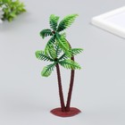 Декор для создания миниатюр (деревья) "Две пальмы" 14 см - фото 320176066