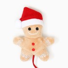 Игрушка-дразнилка для кошек "Пряник в колпаке", с бубенчиком - Фото 4